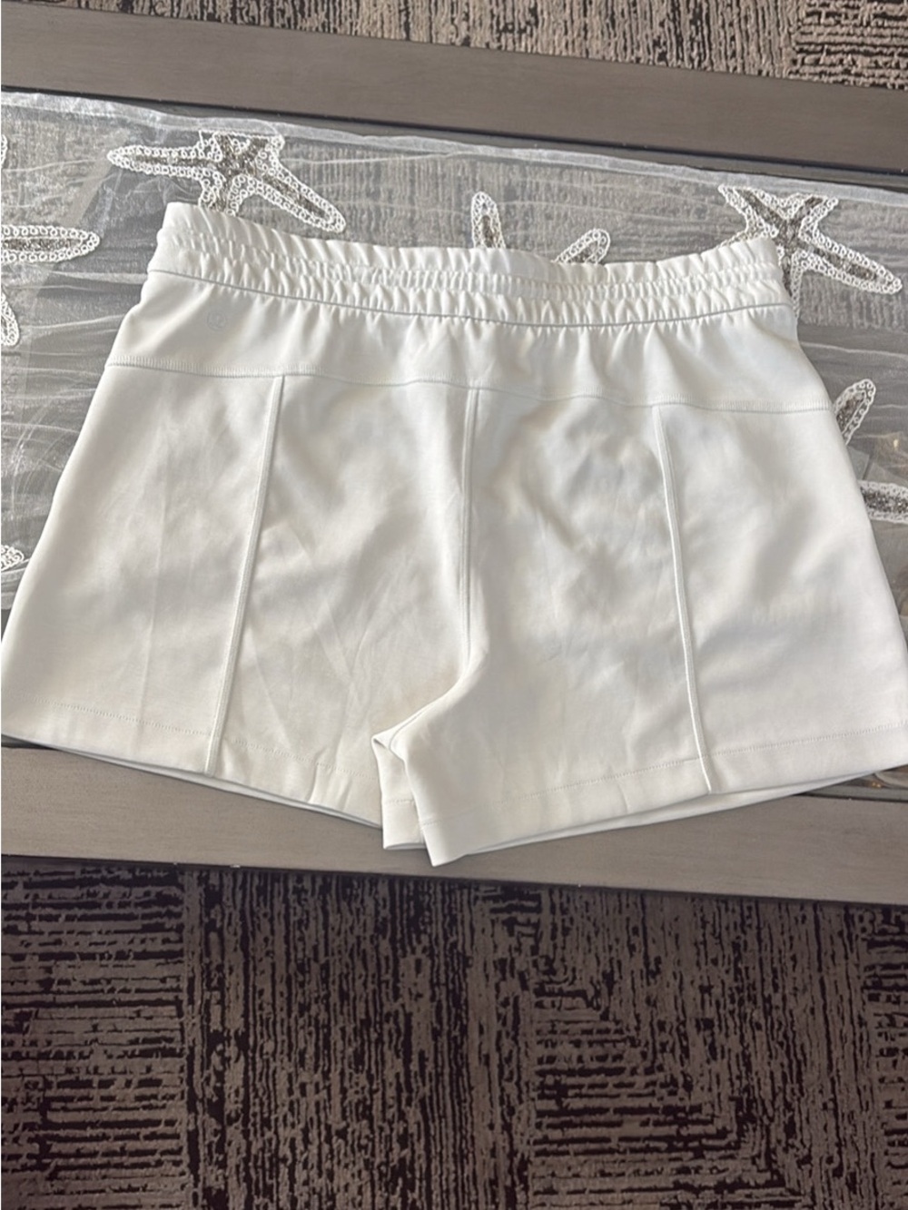 Lululemon white short size 12